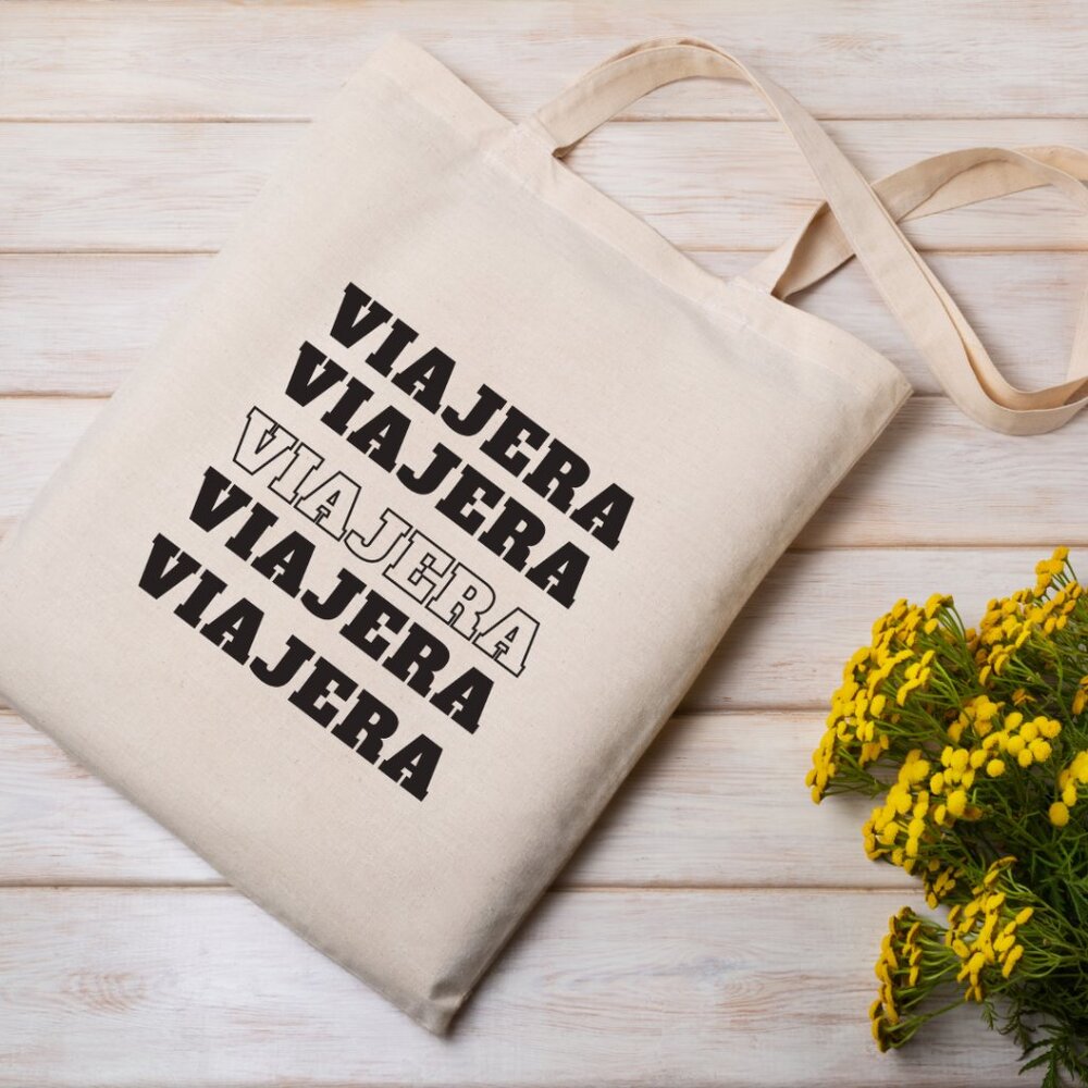 Tote bag Viajera Logo